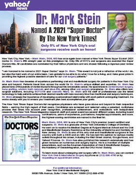 Dr. Stein - Yahoo News SuperDoctor 2021 